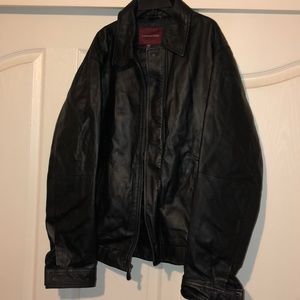 Mens leather jacket